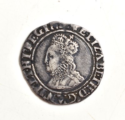 Lot 186 - An Elizabeth I silver hammered groat, bust 1F,...