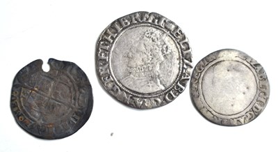 Lot 177 - An Elizabeth I silver shilling, beaded inner...