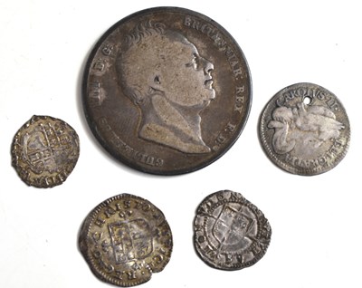 Lot 178 - A group of silver hammered coins to include...