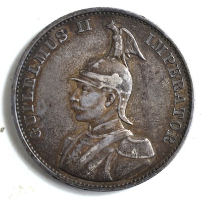 Lot 192 - A German Wilhelm II East African 2 Rupien coin,...