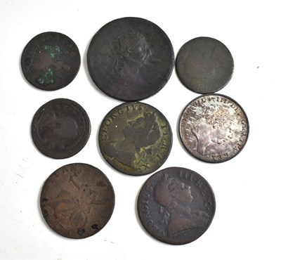 Lot 139 - A group of George II and George III coinage to...