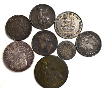 Lot 146 - A George IV silver shilling dated 1826...