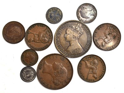 Lot 147 - A collection of Victorian GB coinage to...