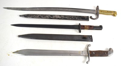 Lot 72 - A French 1866 Pattern Chassepot Bayonet with...