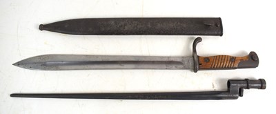 Lot 69 - A German S98/05 butcher bayonet, stamped...