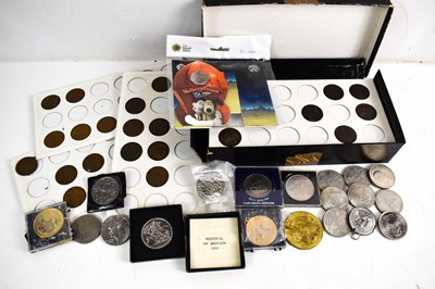 Lot 153 - A selection of coins to include a Festival of...