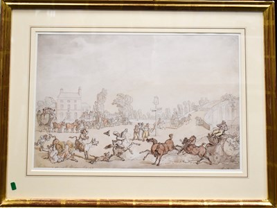 Lot 508 - Thomas Rowlandson (1756-1827): Londoners Going...