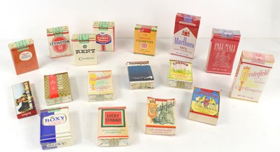 Lot 207 - A group of sealed vintage cigarette packets...