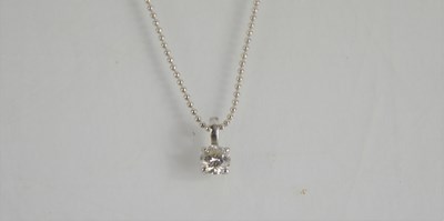 Lot 258 - A silver and cubic zirconia Italian pendant...