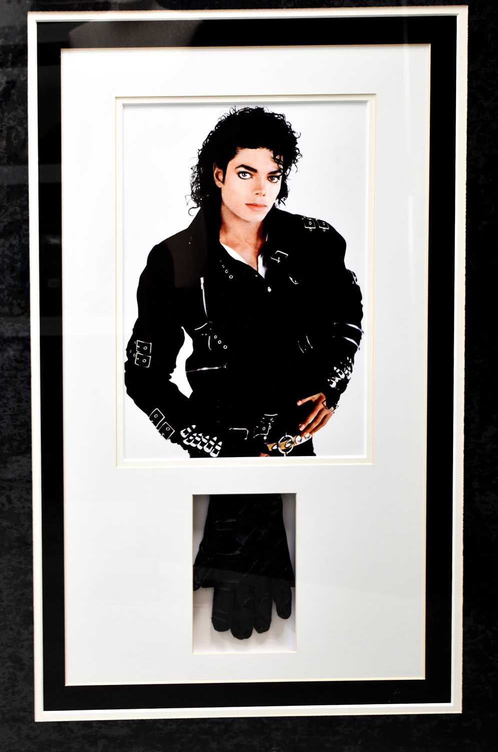 Lot 454 - Micheal Jackson's Stage Worn Glove, presented...