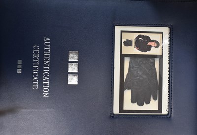Lot 454 - Micheal Jackson's Stage Worn Glove, presented...