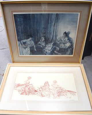 Lot 470 - After Sir William Russell Flint (1967):...