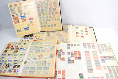 Lot 399 - A group of five stamp albums, including GB and...