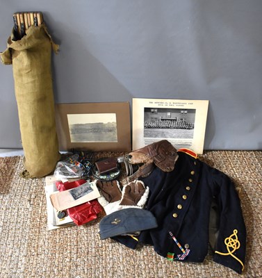 Lot 109 - A group of militaria relating to James George...