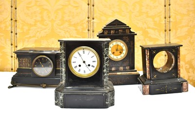 Lot 250 - A group of late 19th/early 20th century slate...