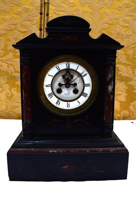 Lot 255 - A late 19th/early 20th century American slate...