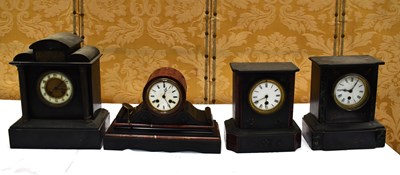 Lot 249 - A group of late 19th/early 20th century slate...