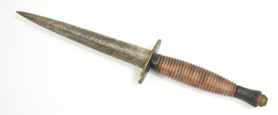 Lot 75 - A British Fairbairn Sykes pattern Commando...