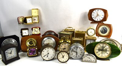 Lot 225 - A quantity of 20th century carriage and mantle...