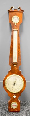 Lot 227 - A 19th century mahogany wheel barometer, by G...