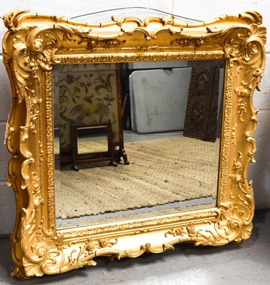 Lot 529 - An impressive 19th century giltwood and...