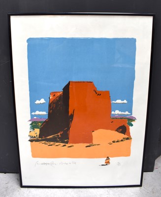 Lot 475 - Paul Hogarth RA (British, 1917-2001): Ranchos...
