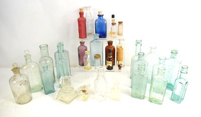 Lot 353 - A group of excavated glass bottles to include...