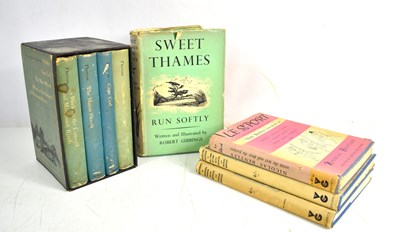 Lot 421 - A group of books to include Sweet Thames Run...