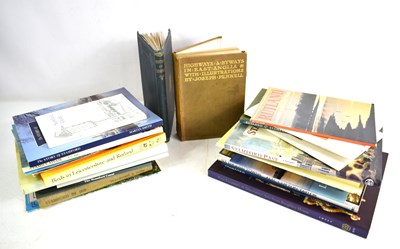 Lot 429 - A group of books of local interest to Stamford...