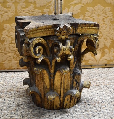 Lot 395 - A late 18th / early 19th century carved oak...