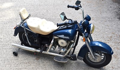 Lot 357 - A battery powered toy Electra Glide Harley...