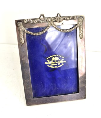 Lot 271 - A decorative silver photo frame, hallmarked...