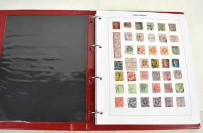 Lot 400 - A album of Victorian and later stamps to...