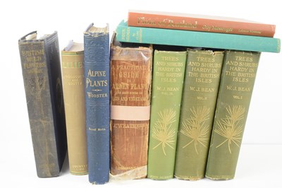 Lot 436 - A group of collectable books on plants and...