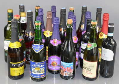 Lot 399 - A quantity of wines and ciders to include...