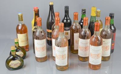 Lot 401 - A quantity of wine and other alcohol to...