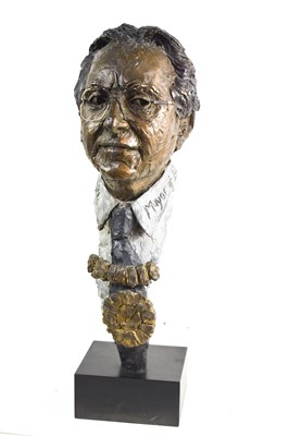 Lot 389 - Frances Segelman, a bronze style composition...