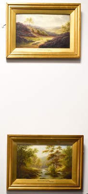Lot 349 - William Mellor (1851 – 1931): A pair of oil on...