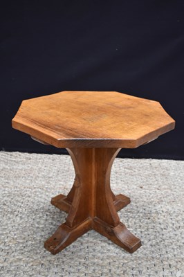 Lot 485 - A Robert ‘Mouseman’ Thompson of Kilburn adzed...
