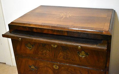 Lot 447 - An early 18th century bachelor’s chest, the...