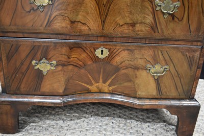 Lot 447 - An early 18th century bachelor’s chest, the...