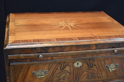 Lot 447 - An early 18th century bachelor’s chest, the...