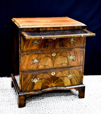 Lot 447 - An early 18th century bachelor’s chest, the...