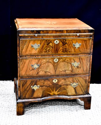 Lot 447 - An early 18th century bachelor’s chest, the...