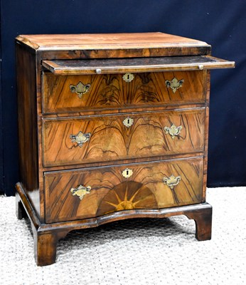 Lot 447 - An early 18th century bachelor’s chest, the...