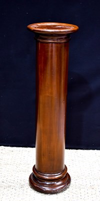 Lot 453 - A Victorian mahogany column / jardinere stand,...