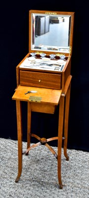 Lot 464 - An Edwardian satinwood and ivory inlaid lady’s...