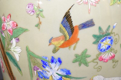 Lot 105 - A pair of large 19th century Chinese Canton...