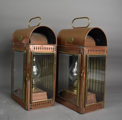 Lot 411 - A pair of late 19th century "Davey" Copper and...