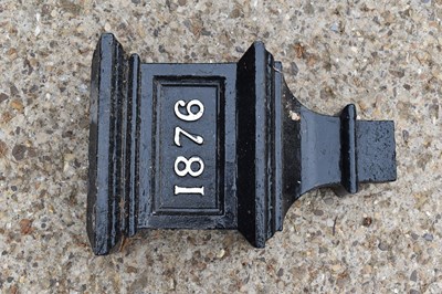 Lot 508 - A 19th century Victorian cast iron hopper,...